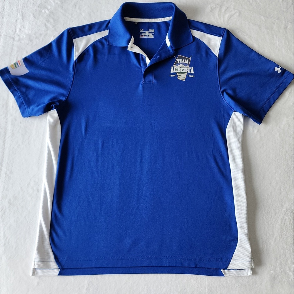 Team Alberta Ball Hockey Shirt Mens Large Vancouver Nationals July 2019 Jersey